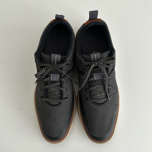 Men’s Cole Haan black and brown fabric shoes - Picture 1 of 6